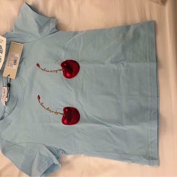 Brand new neverfullydressed Blue Cherry t-shirt - Picture 5 of 6